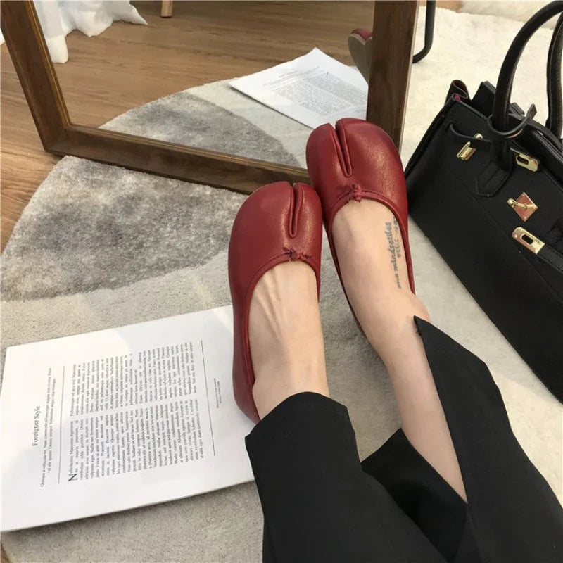 Céleste | Ballerines à bout fendu
