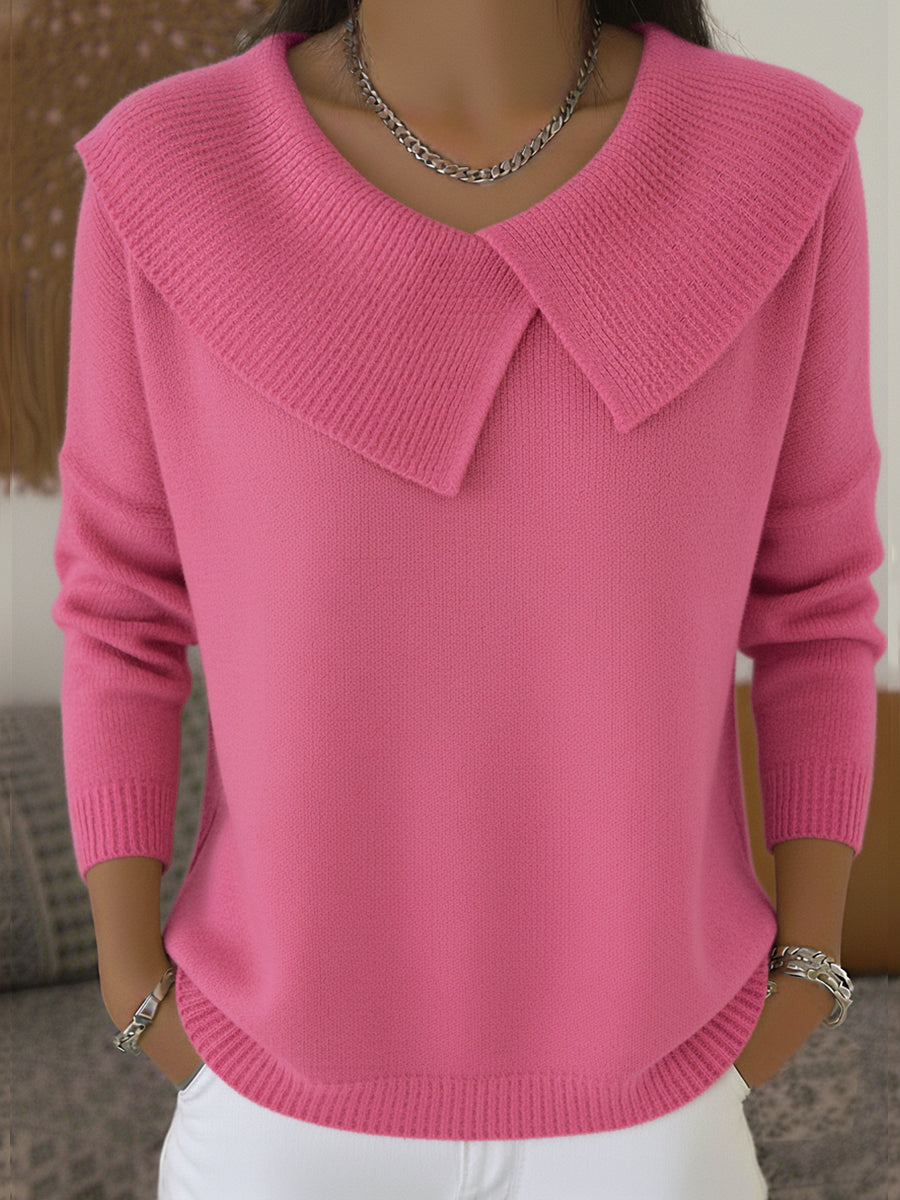 Josien | Pull Chaud à Col Doux