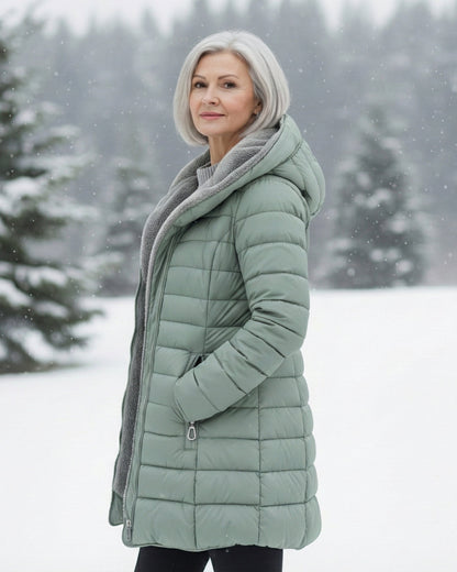 Georgine | Manteau doudoune avec doublure polaire