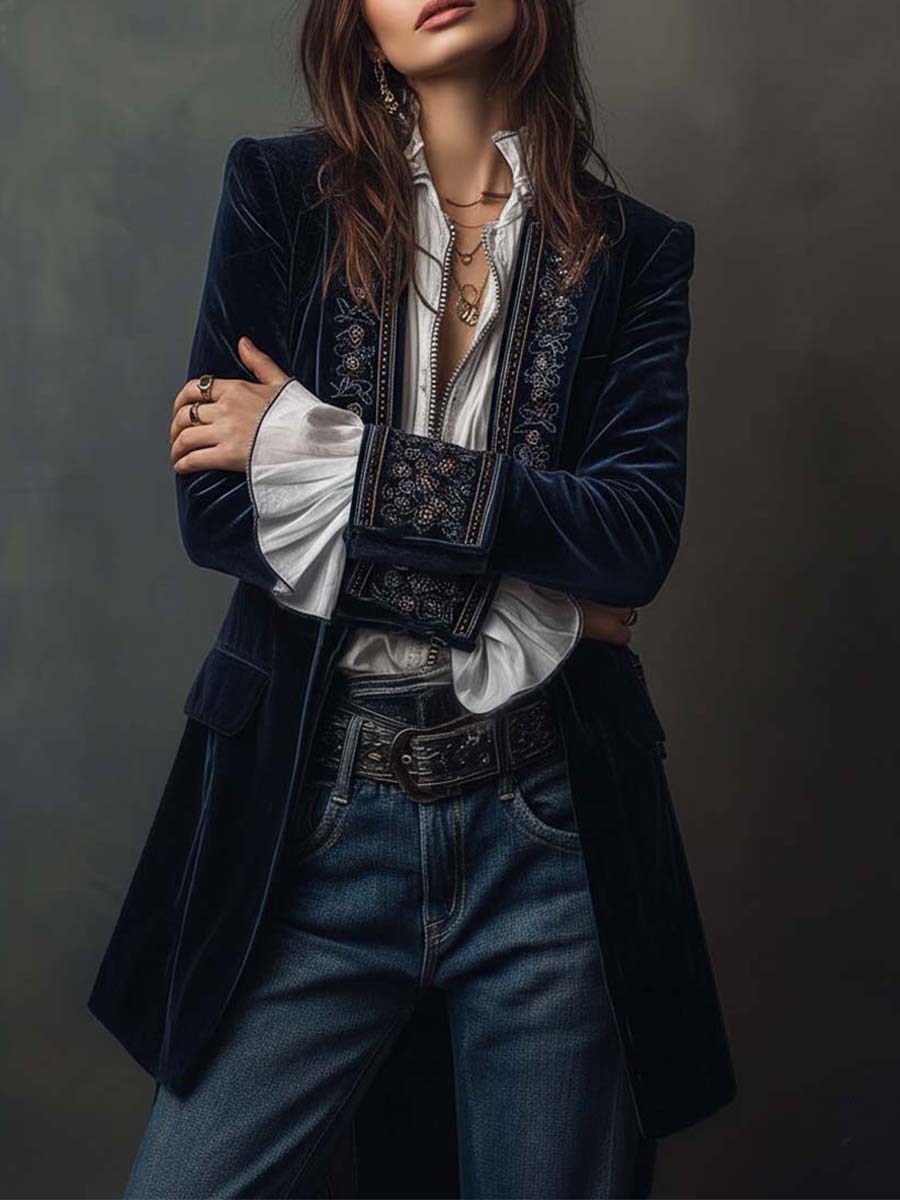 Ottavia - Veste élégante en velours
