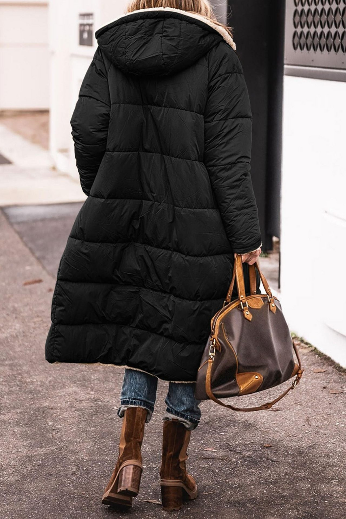 Carine | Manteau réversible élégant pour femme