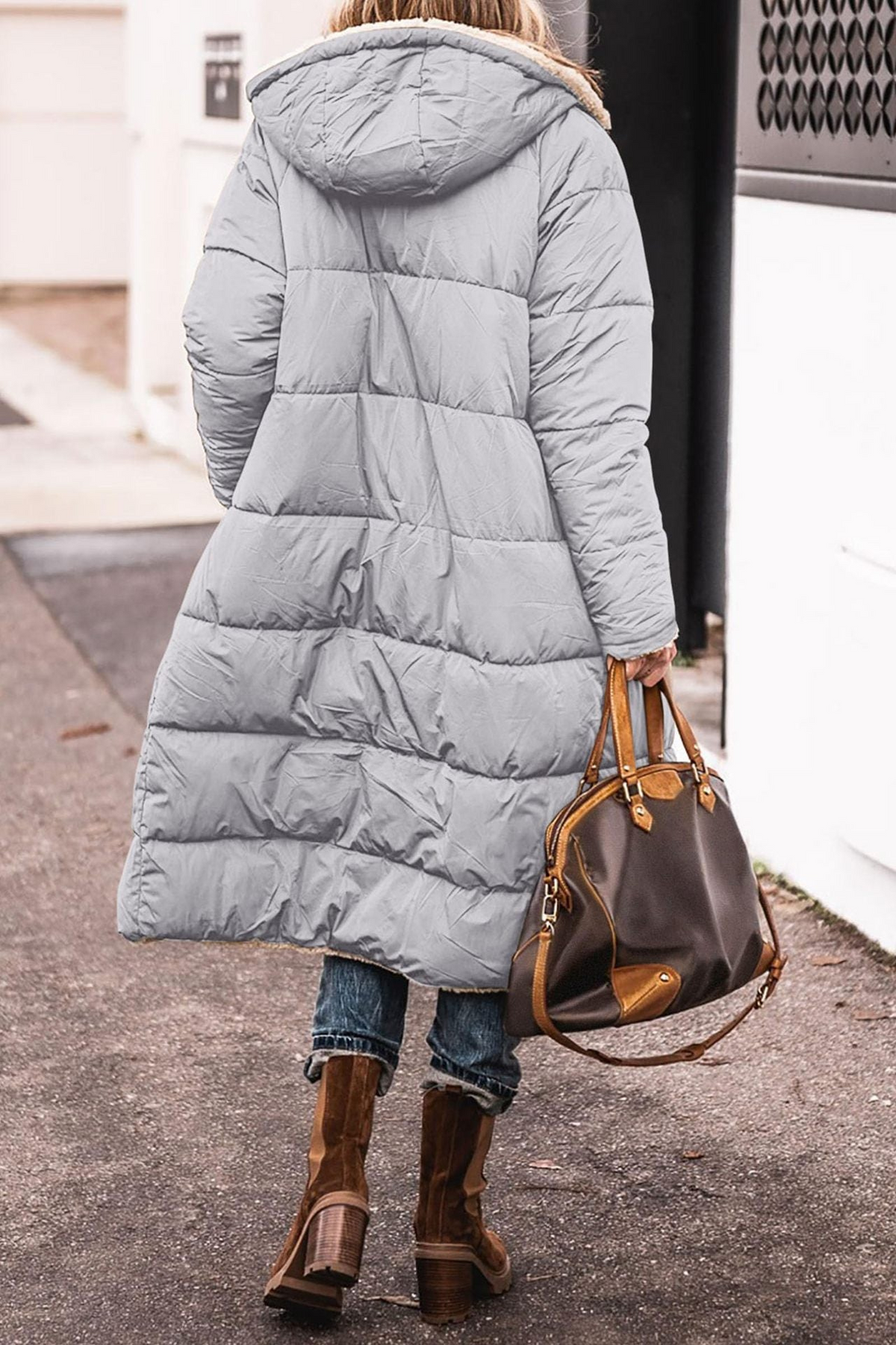 Carine | Manteau réversible élégant pour femme