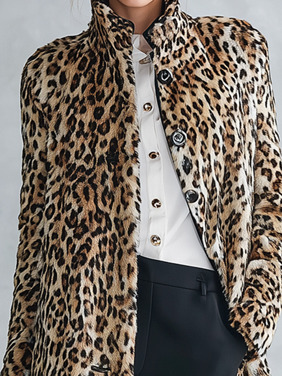 Abrigo leopardo