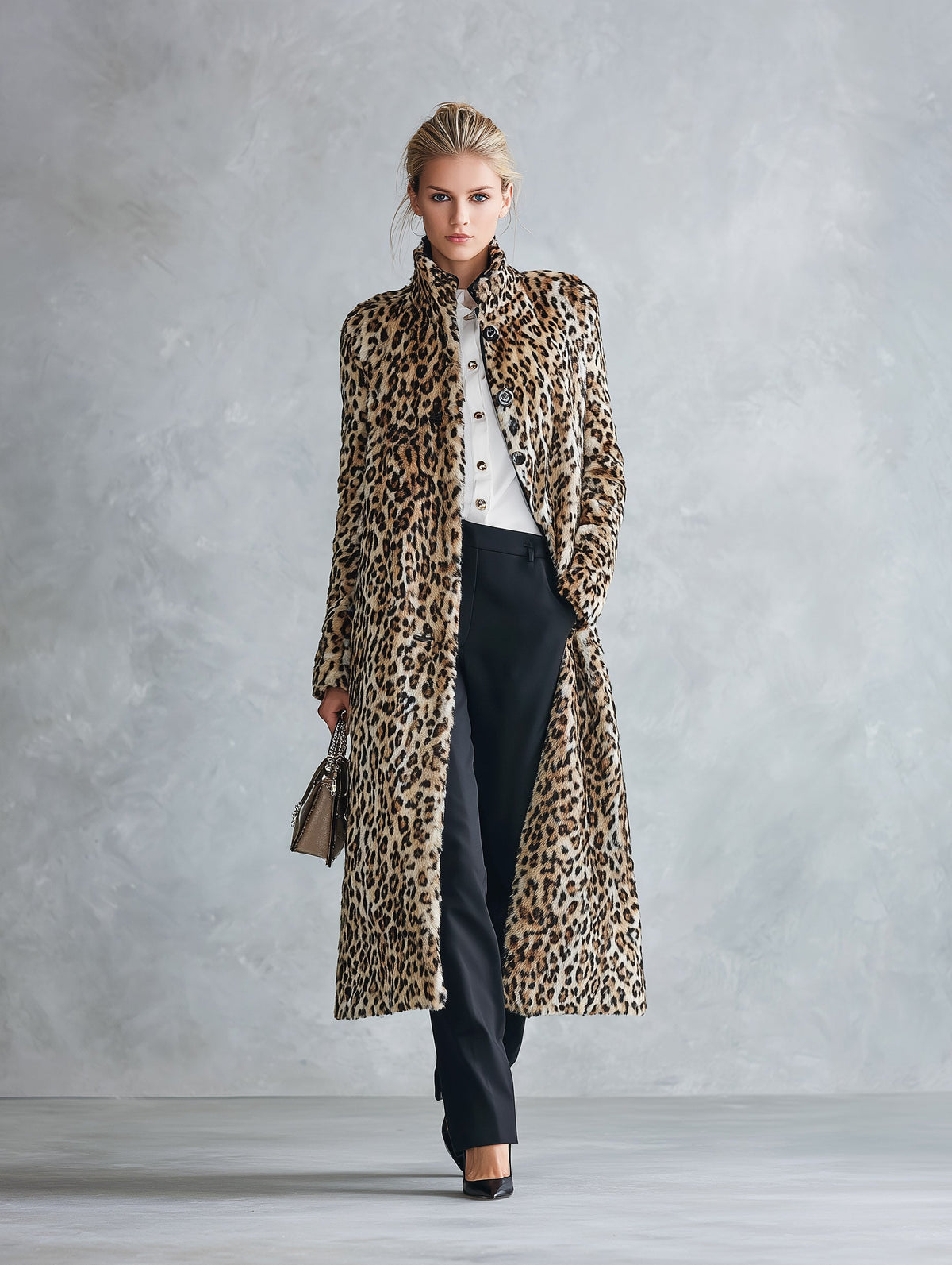 Abrigo leopardo
