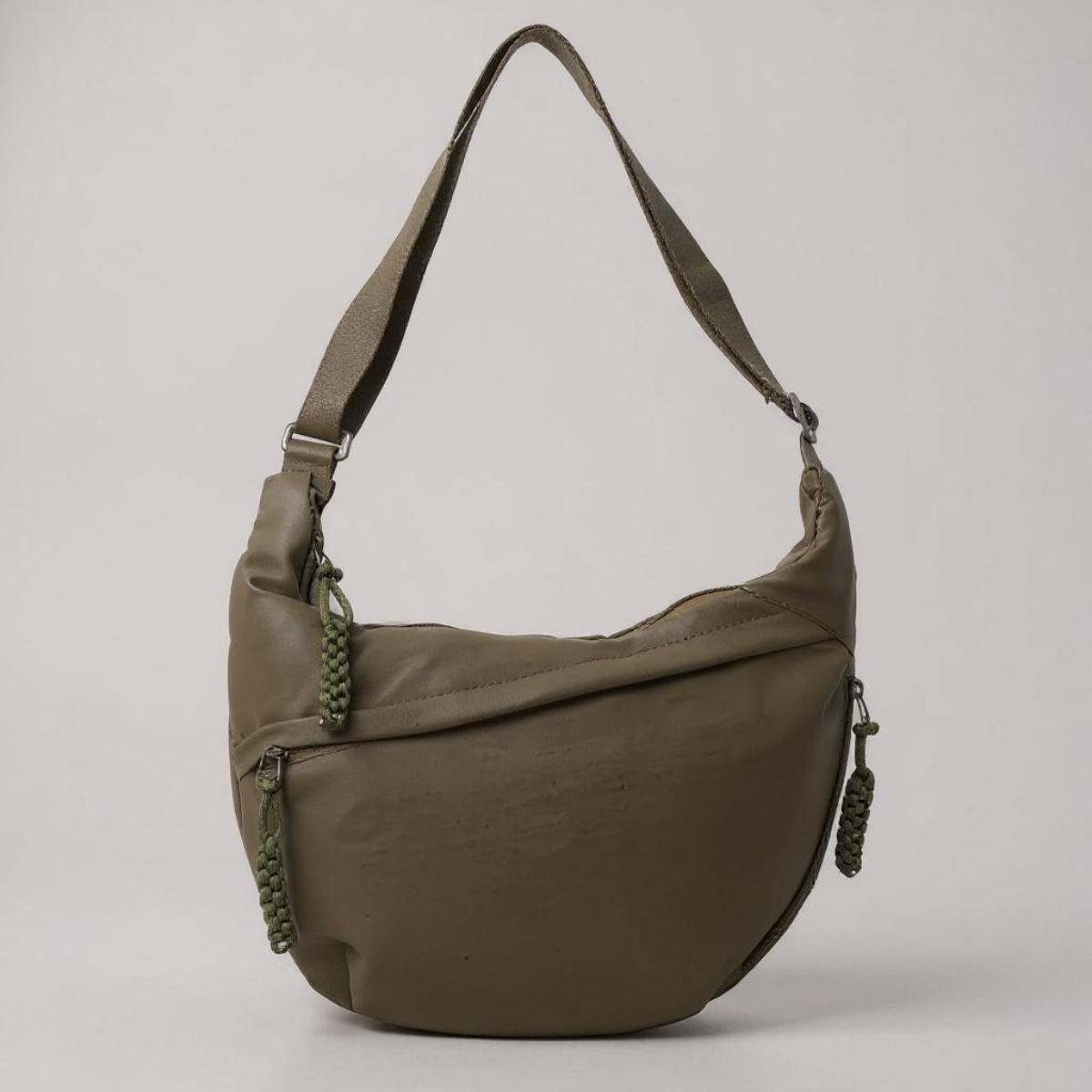 Viola | Sac porté épaule Vert olive