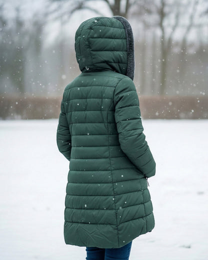 Georgine | Manteau doudoune avec doublure polaire