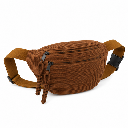Petra | Sac porté épaule en velours côtelé