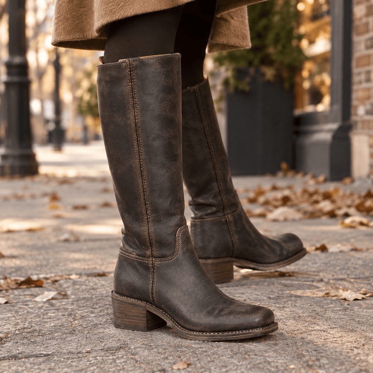 Margaux | Bottes cow-boy classiques à talon carré