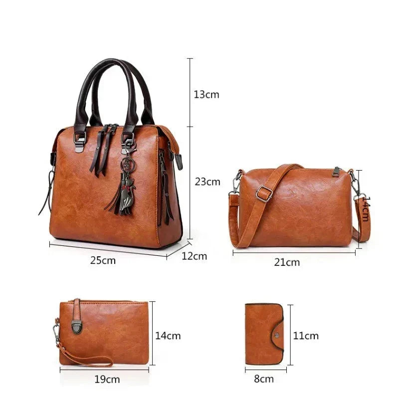 SET PREMIUM - SAC + PORTEFEUILLE + POCHETTE + TROUSSE OFFERTE