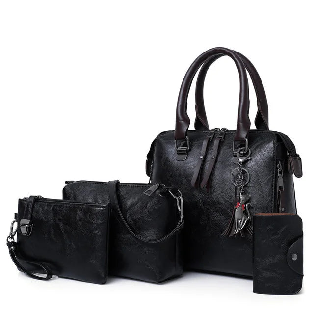 SET PREMIUM - SAC + PORTEFEUILLE + POCHETTE + TROUSSE OFFERTE
