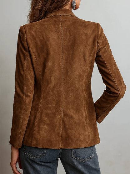 Cristina - Blazer vintage marron