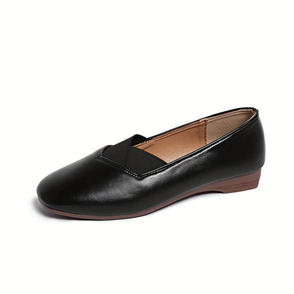 Claire | Ballerines à bout carré et brides croisées