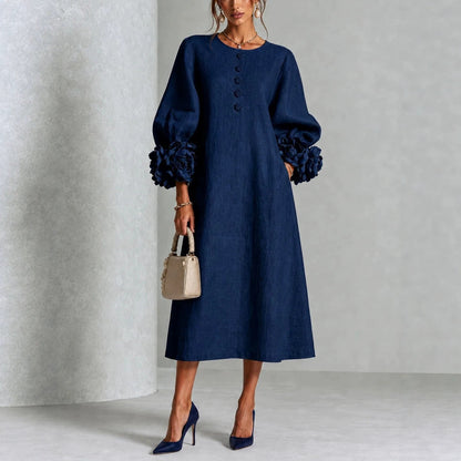 Vestido Midi Floral IVY, vista lateral