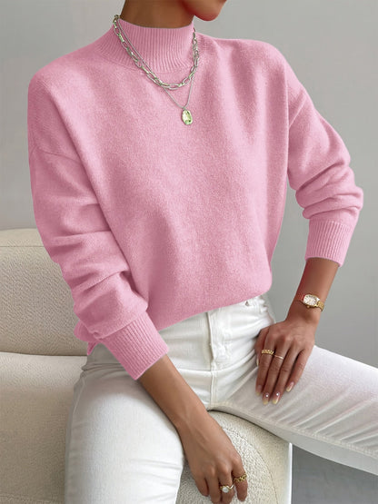 Christiane | Pull Doux à Col Roulé