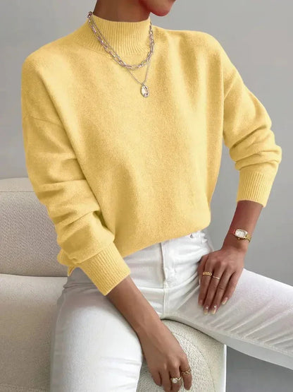 Christiane | Pull Doux à Col Roulé