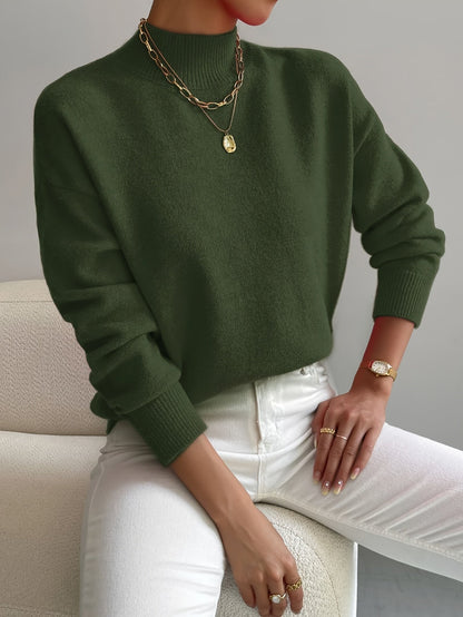 Christiane | Pull Doux à Col Roulé