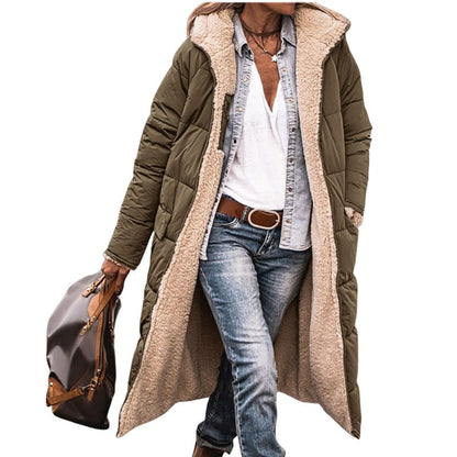 Carine | Manteau réversible élégant pour femme